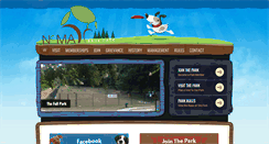 Desktop Screenshot of nomabarkpark.org