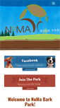 Mobile Screenshot of nomabarkpark.org